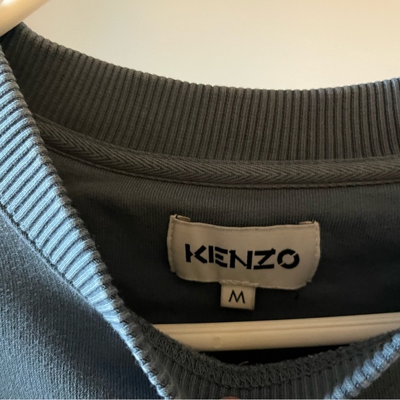 KENZO Blue Gradient Tiger Sweatshirt - Picture 3 of 4